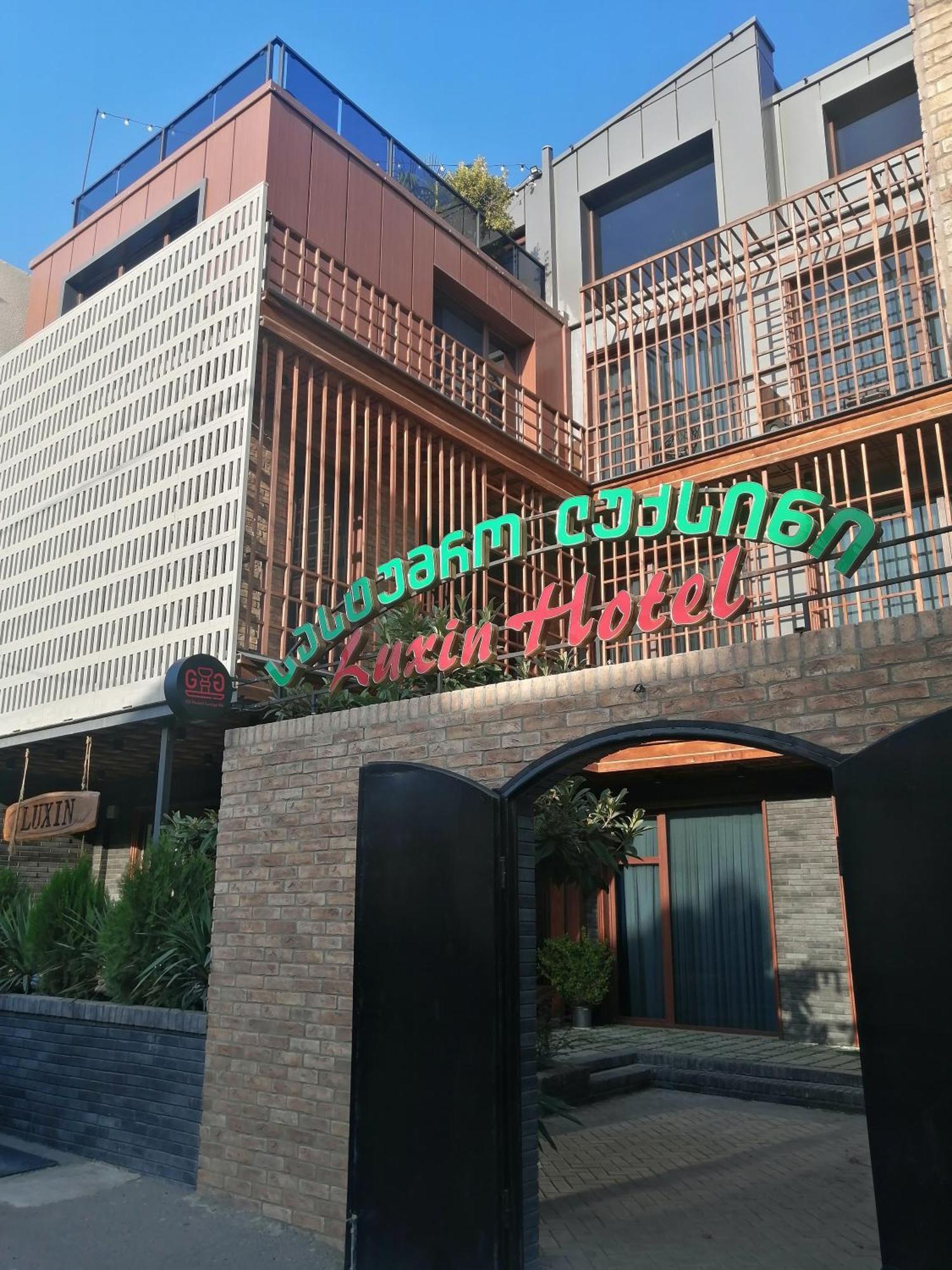 Luxin Hotel Tbiliszi Kültér fotó